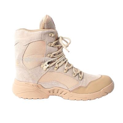 China Factory khaki color boots lit crossfit shoes military desert boots in stock for sale