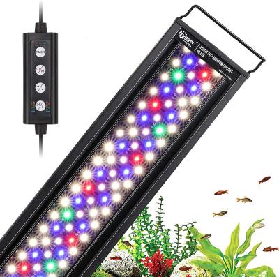 China Hygger Viable 18W Lighting LED Aquarium Light, DIY Mode LED Aquarium Light, Adjustable Timer Adjustable Brightness for sale