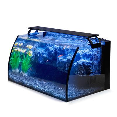 China High Quality Viable Hygger Fish Tank Including 18W Aquarium LED Lighting, 7W Filter Water Pump for sale