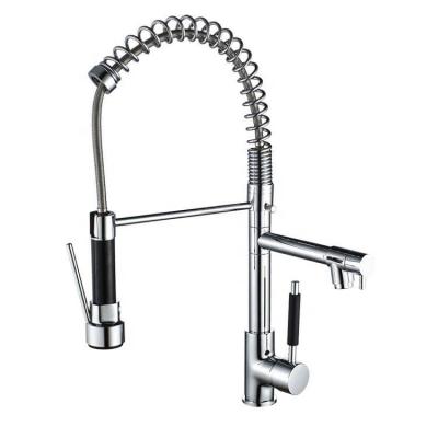 China Sense Faucets Classic Kitchen Faucet Single Body Kitchen Sink Mixer Cold-Hot Brass Water Faucet for sale