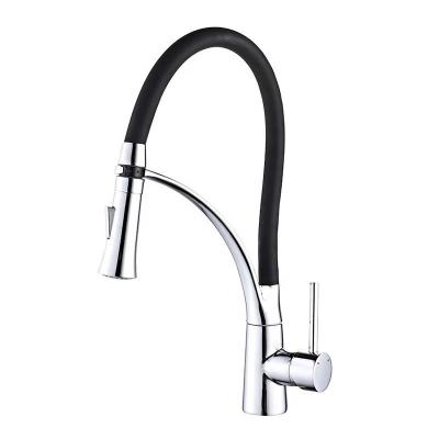 China Sense Faucets Modern Kitchen Faucet Bravat Single Handle Chrome Pull Down Home Kitchen Bar Mixer Tap for sale