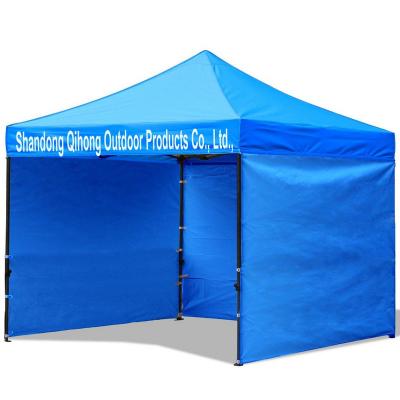 China Custom Waterproof Outdoor Trade Show Event Gazebo Advertising Tent Shelter Exhibition Folding Ez Pop Up 10x10 Canopy Marquee Tent for sale