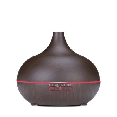 China 550ml Hotel Electric Ultrasonic Aroma Air Humidifier Essential Oil Diffuser Cool Mist Maker For Home Remote Control for sale