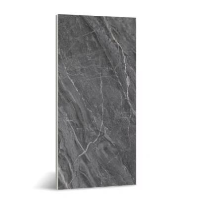 China Rural Gray Tiles 600X1200 Frame Marble Living Room Celine Ceramic Polished Large Size Floor Tiles for sale