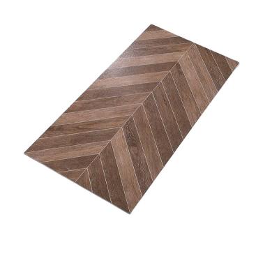 China New Rural Parquet Floor Tile 600* Bathroom Wall Slab Wooden Slab Shingles 1200* for sale