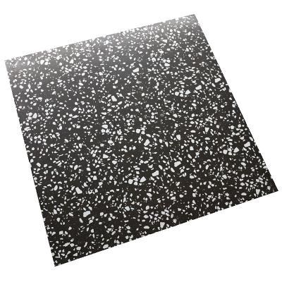 China Terrazzo Design Rustic Design Tiles 12x24 Inch Bathroom Living Room Floor Wall Decor Ceramic Tile 60*60 Gray Beige Colored Terrazzo Tile for sale