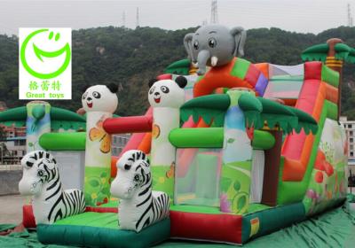 China New design Inflatable trampoline for sale with warranty 24months from GREAT TOYS LTD for sale