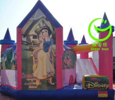 China 2016 hot sell  inflatable princess bouncy castle with 24months warranty for sale