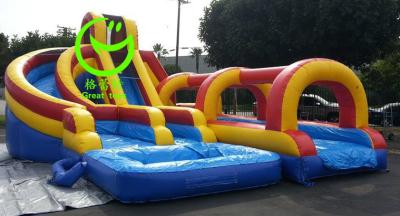 China giant inflatable water slide  with 24months warranty from GREAT TOYS for sale