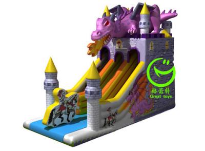 China 2016 hot sell inflatable castle slide  with 24months warranty GT-SAR-1608 for sale