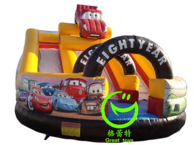 China Best selling   inflatable car  slide  with 24months warranty GT-SAR-1660 for sale