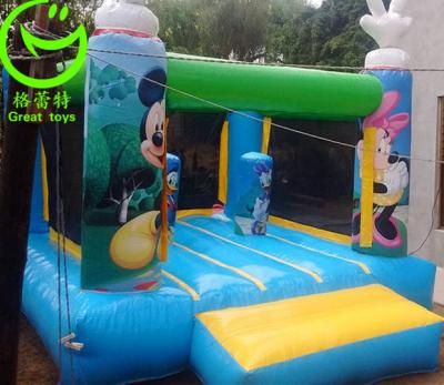 China 2016 hot sell  inflatable mickey mouse bouncer  with 24months warranty GT-BC-1832 for sale