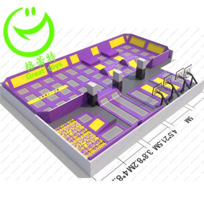 China high quality indoor trampoline park  GT-TRPA-2615 for sale