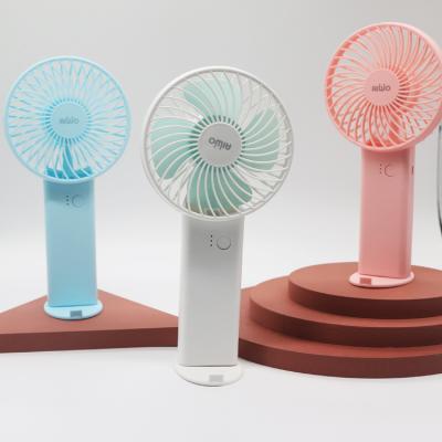 China AIWO Manufacturer Electric Professional Light Weight Mini Small Hand Held Fans USB Fast Charging for sale