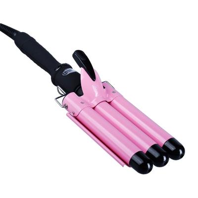 China Hot Selling Adjustable Heat Arrangements AIWO Amazone Hair Styling Tools Hair Curler Styling Tools Private Label Ceramic LED Hair Curler for sale