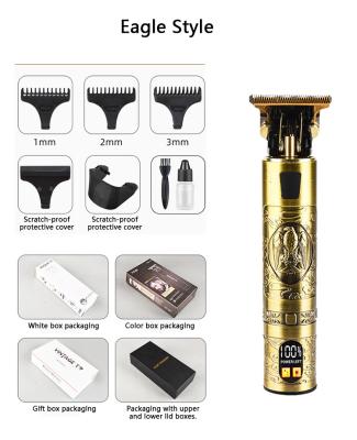 China AIWO New Arrival Electric Portable Cordless Clippers Professional Hair Clippers Cordless Hair Organizers Advertising For Men In Stock for sale