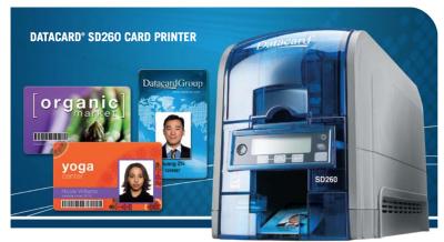 China Single Side Color Datacard SD260 ID Card Printer With High Quality for sale