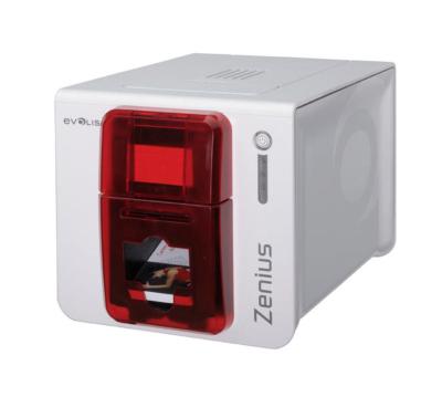 China Portable Plastic Color Evolis Zenius ID Card Printer For Desktop ID Card for sale