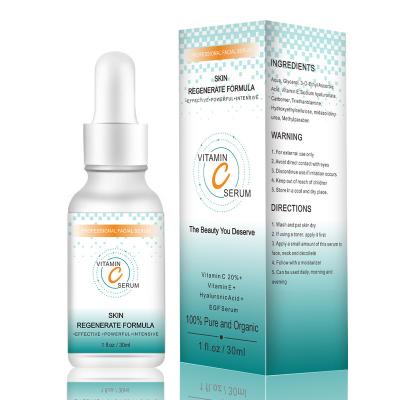 China Vitamin C Anti Aging Serum Private Label Hyaluronic Collagen Whitening Face Serum for sale