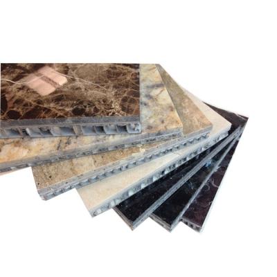 China Contemporary Stone Composite Aluminum Honeycomb Panels For Exterior Wall Cladding for sale