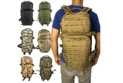 China Antiverschleiß-Molle im Freien, das Rucksack, Polyester-kampierenden Militärrucksack wandert zu verkaufen