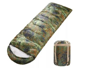 China Outdoor Portable Camo Sleeping Bag , Waterproof Army Sleeping Bag for sale