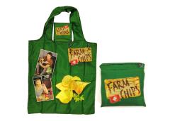 Foldable Portable Polyester Reusable Shopping Bags