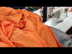 Multiscene Down Fill Outdoor Sleeping Bag in the production process