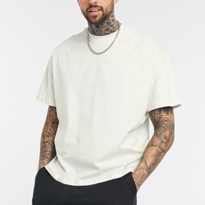 China High Quality Heavy Drop Shoulder Anti-Wrinkle OEM/ODM Oversized Men's 100% Cotton T-Shirts for sale