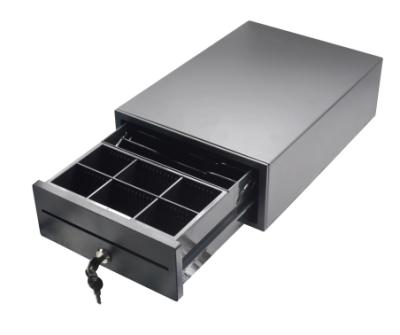 China ABS plastic and metal RJ11 4bill cash drawer for POS cash register suction machine for supermarket for sale