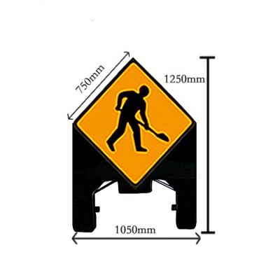 China Road Safety Customized Logo Printing Road Traffic Sign Signage Price Customized Logo Printing Best Selling Display for sale