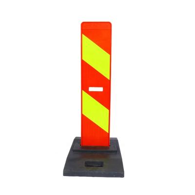 China Road Safety Quality Best Selling Vertical Plastic Reflective Board Road Safety Board Traffic Board for sale