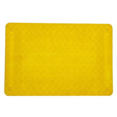 China Hot Promotion 2020 Road Safety Top Selling Products Colored Plastic Pedestrian Bridge Ditch Cover Road Plate for sale