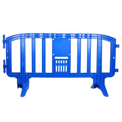 China EU standard road safety Movit barricade 2 meter wrap plastic barrier/traffic barricade/plastic crash barrier for sale