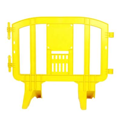 China China Supplier High Security Barrier Temporary Fence Footing Traffic Plastic Barrier Portable Plastic Barriers for sale