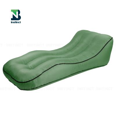 China Hybrid Type INSTINCT Factory Supply Air Sofa Laybag Recliner Inflatable Sofa Camping Air Mattress Sofa Beach Sleeping Bag for sale