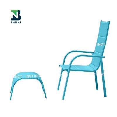 China Modern INSTINCT low price Textilener garden chair teslin garden chair high quality aluminum garden chair for sale