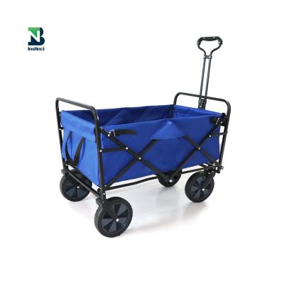 China Shopping Beach INSTINCT Metal Trolley Beach Cart Stroller Trolley Camping Outdoor Garden Cart for sale