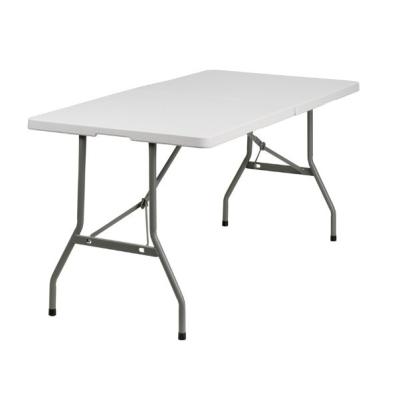 China 5FT Table Outboard Folding in Halft Table for sale