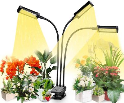 China VEG Amazon Spectrum Indoor Plants Office Indoor Clip Full Timer 3 Switch Modes Grow Light for sale