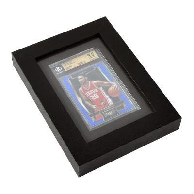 China Wall Sports Card Display Wholesale BGS Rack Case Display Wall Sports Cards Trading 1 Card Holder Display for sale