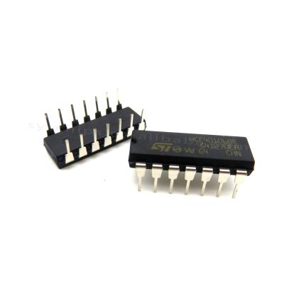 China Inverter IC 6 Channel 14-DIP Electronic Components Integrated Circuits HCF40106BEY HCF40106BEY for sale