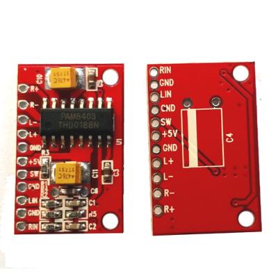 China Mini PAM8403 High Power 24*15.5*mm 3W Power Amplifier Panel Small Red Dual Channel Super Digital Power Amplifier Board for sale