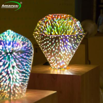 China Hotel Edison Colorful Fancy LED 3D Firework Light Bulb E27 B22 E26 For Holiday Festival Hotel Bar Birthday Decoration Vintage Art Bulb for sale