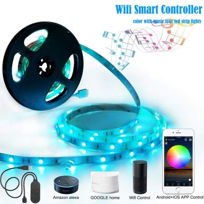 China Android and IOS APP Control 5050 RGB+CCT Works Home Changing Alexa Amazon and Google Assistant en venta