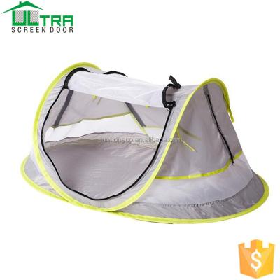 China UV-Resistant and Waterproof Portable Beach Tent Baby Mosquito Net Folding Bed for sale