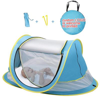 China UV-resistant Portable Baby Tent Pop Travel Bed Sun Shelters For Infant for sale