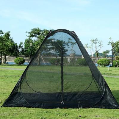 China Folded 2 Person Full Mesh Instant Mosquito Net Tent with Bottom for sale