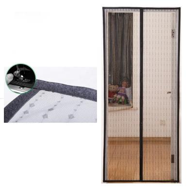 China Mosquitoes Off Button Magnetic Mosquito Screen Door Curtains For Slide Door for sale