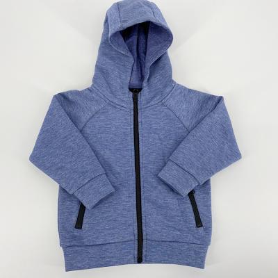 China Fashion Anti-pilling Good Quality Boy Loose Custom Zip Up Pull Over Hoodie For Kids for sale